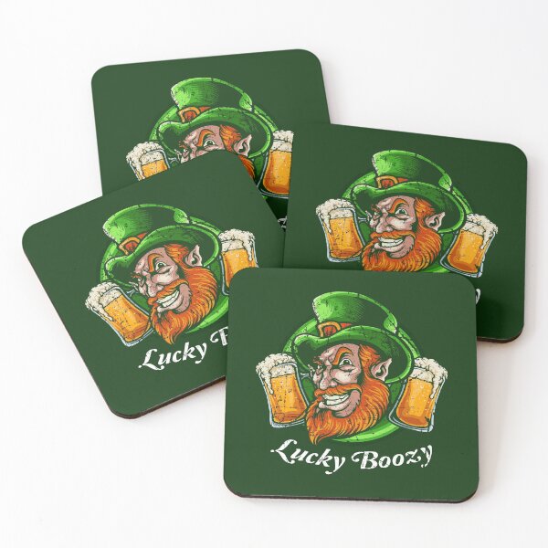 Item preview, Leprechaun With Beers ~ St Patricks Day designed and sold by SoccaTamam.