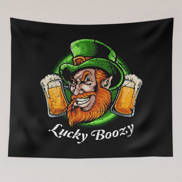 Item preview, Leprechaun With Beers ~ St Patricks Day designed and sold by SoccaTamam.