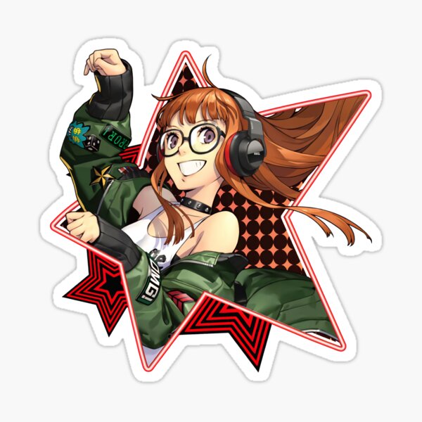 P5 Futaba Star Sticker