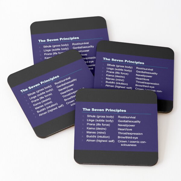 Item preview, The seven principles to achieve the flow of kundalini designed and sold by arcadianjones.