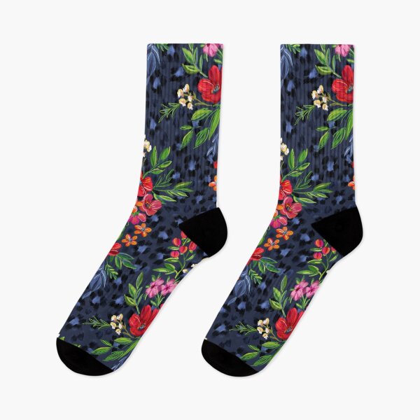 Item preview, Super-saturated Leopard Print Floral designed and sold by micklyn.