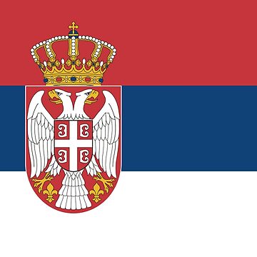 Aperçu de l'œuvre Drapeau de la Serbie de Shorlick