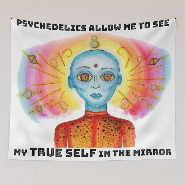 Item preview, psychedelics allow me to see designed and sold by Angwithoutane.