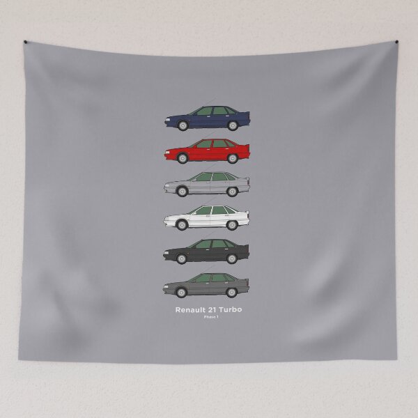 Item preview, 1987 R 21 Turbo Phase 1 Collection designed and sold by RJWautographics.