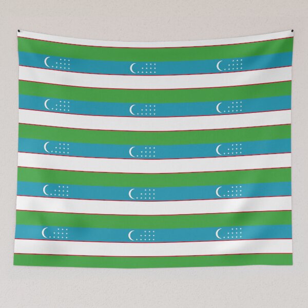 Item preview, Uzbekistan flag designed and sold by Flags & Cie.