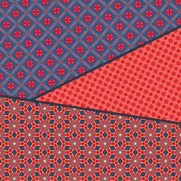 Artwork thumbnail, 3 Bright Patterns by hellcom