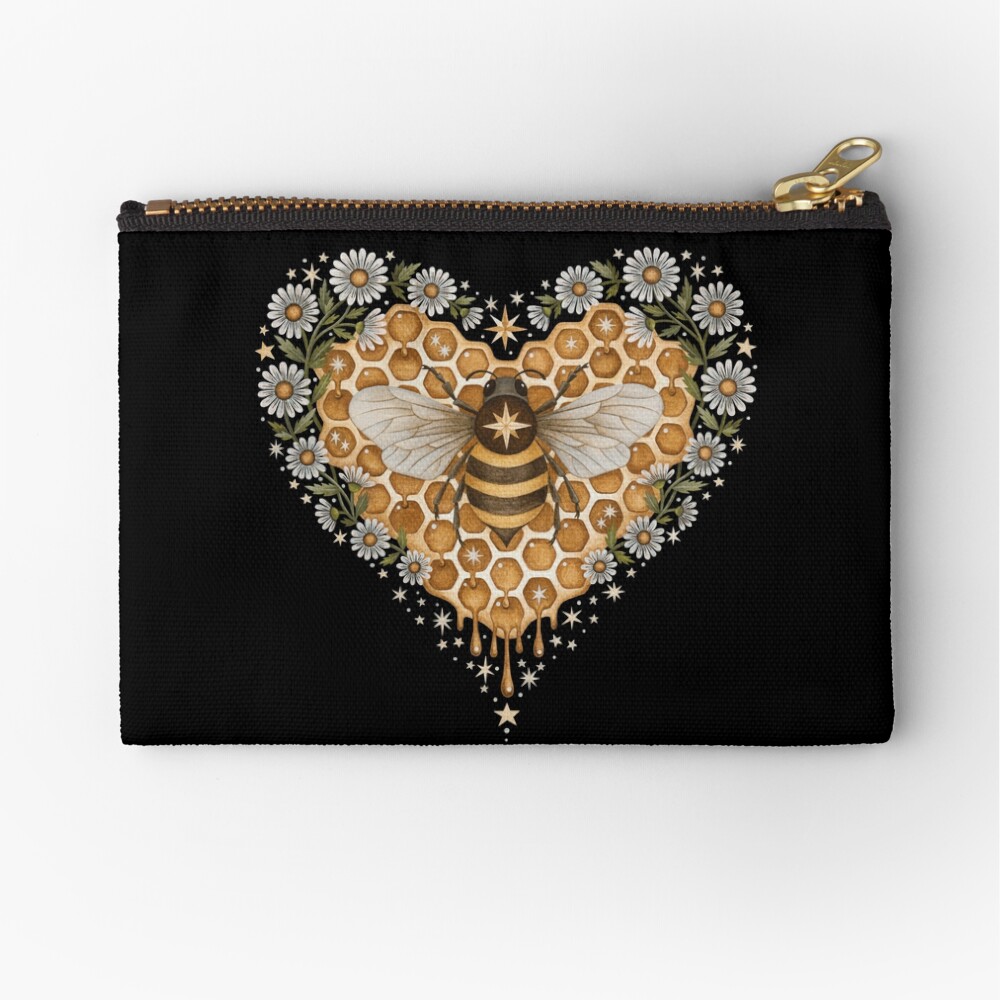 Sweet heart Zipper Pouch