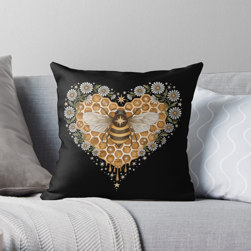 Sweet heart Throw Pillow