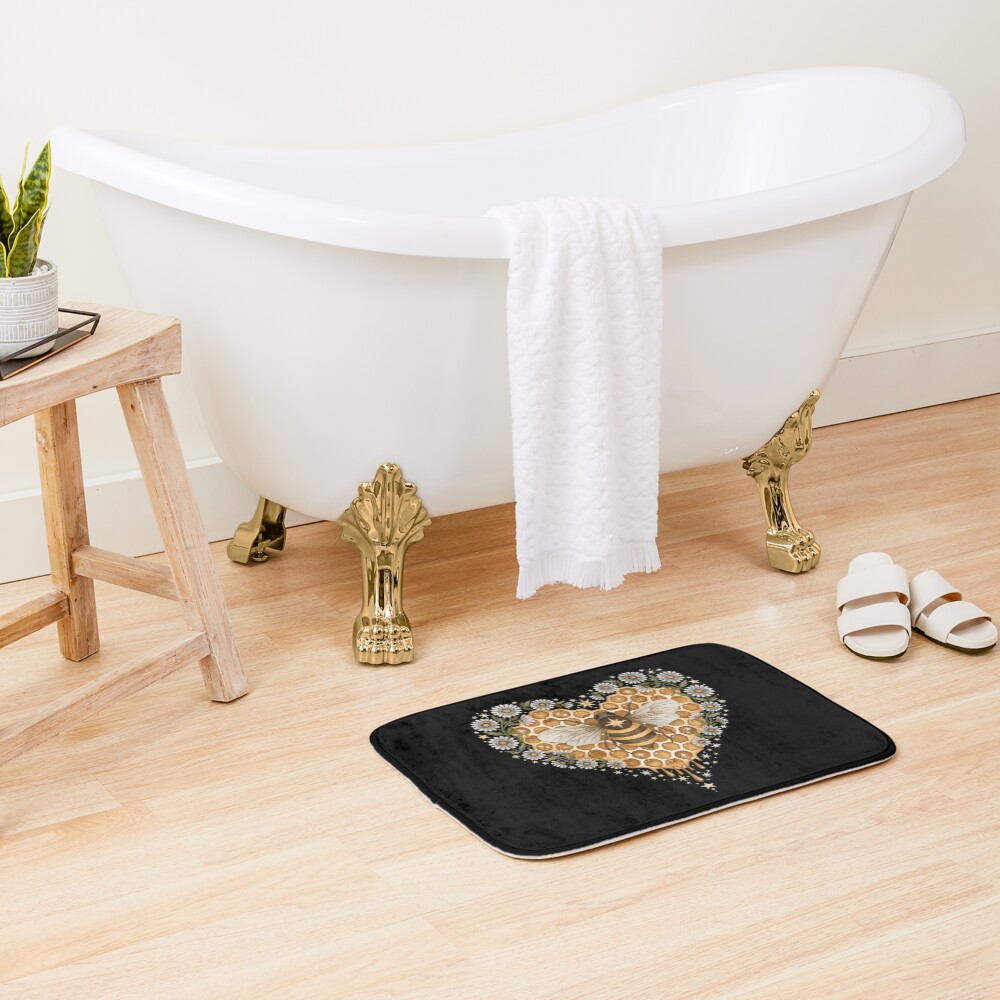 Sweet heart Bath Mat