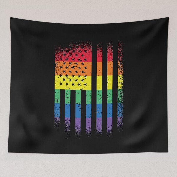 Item preview, America flag rainbow designed and sold by DerSenat.