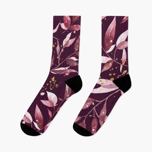 Item preview, Pink Leaf Botanical Pattern designed and sold by thesnowwhyte.