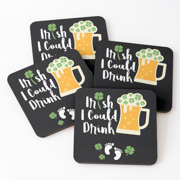 Item preview, Irish I Could Drink Saint Patricks Day For Pregnancy designed and sold by WanitaDesign.