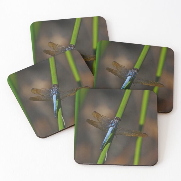 Item preview, Lucky Three Winged Blue Dragonfly designed and sold by Jason Gilbert.