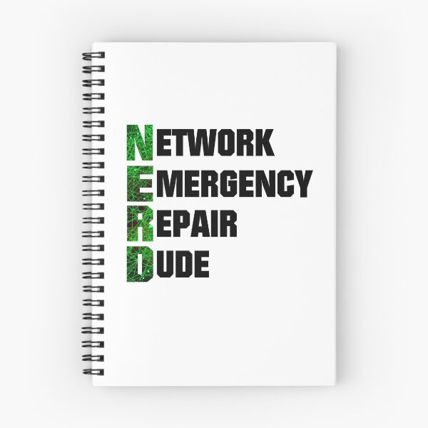 Item preview, Nerd acronym - Network emergency repair dude designed and sold by NerdySherds.