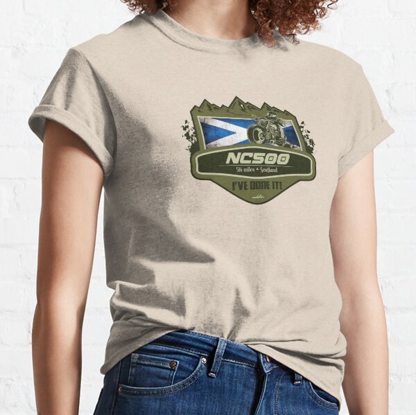 NC500 North Coast 500 Scotland NC 500 Road Trip Sticker T-Shirt 02 Classic T-Shirt