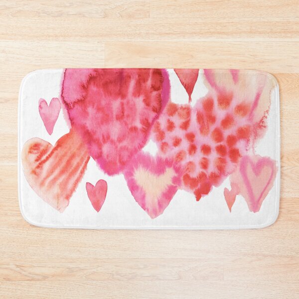 Item preview, watercolor hearts designed and sold by avamnenado.