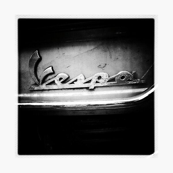 Vespa Photographic Print