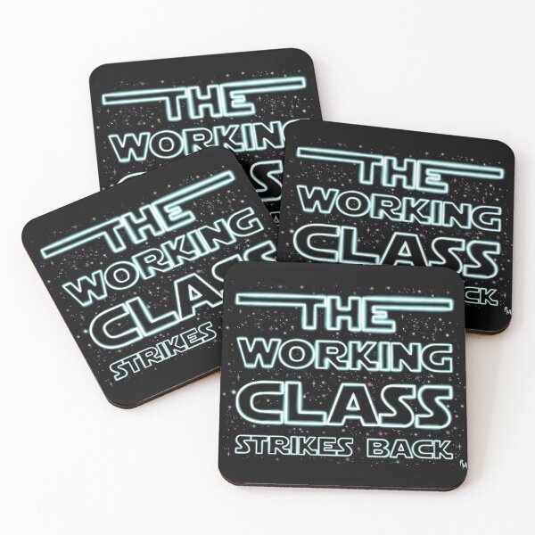 Item preview, The working class strikes back, blue designed and sold by reasonablemunki.