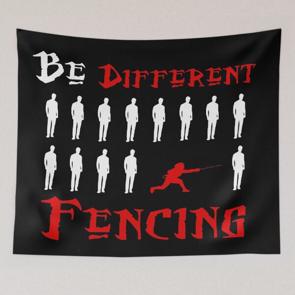 Item preview, Fencing Be Different designed and sold by MartialArtsNerd.