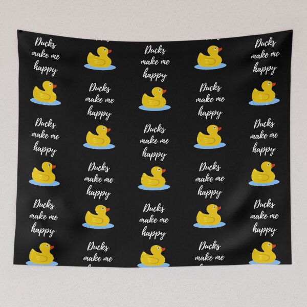 Item preview, Ducks Make Me Happy designed and sold by PinkPandaPress.