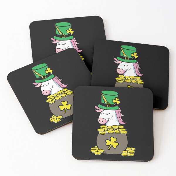 Item preview, Saint Patricks Day Unicorn Leprechaun Unicorns designed and sold by IceNiceIce.