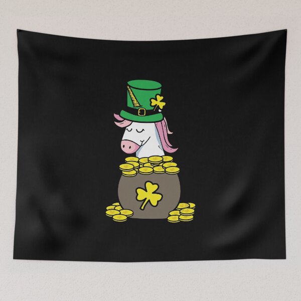 Item preview, Saint Patricks Day Unicorn Leprechaun Unicorns designed and sold by IceNiceIce.