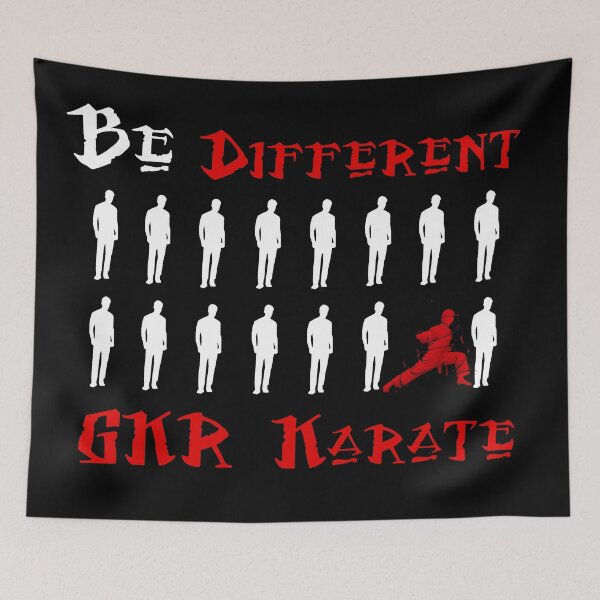 Item preview, GKR Karate Be Different designed and sold by MartialArtsNerd.