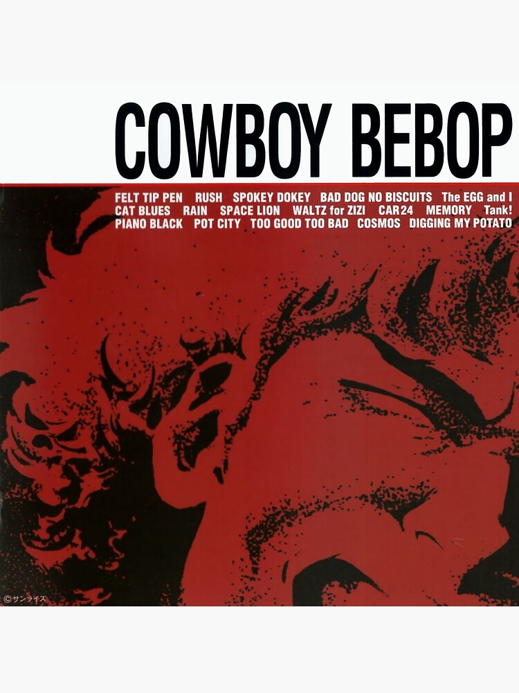 High Quality Cowboy Bebop Ost Greeting Card By Xelfeer Redbubble
