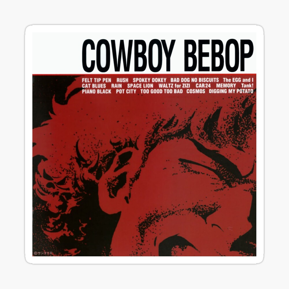 High Quality Cowboy Bebop Ost Metal Print By Xelfeer Redbubble