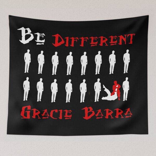 Item preview, Gracie Barra Be Different designed and sold by MartialArtsNerd.