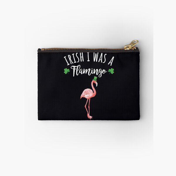 Item preview, Irish I Was A Flamingo Leprechaun Saint Patricks Day designed and sold by WanitaDesign.