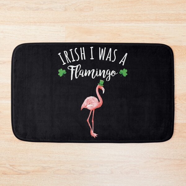 Item preview, Irish I Was A Flamingo Leprechaun Saint Patricks Day designed and sold by WanitaDesign.