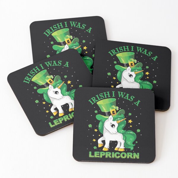 Item preview, Irish I Was A Lepricorn Unicorn Saint Patricks Day designed and sold by WanitaDesign.