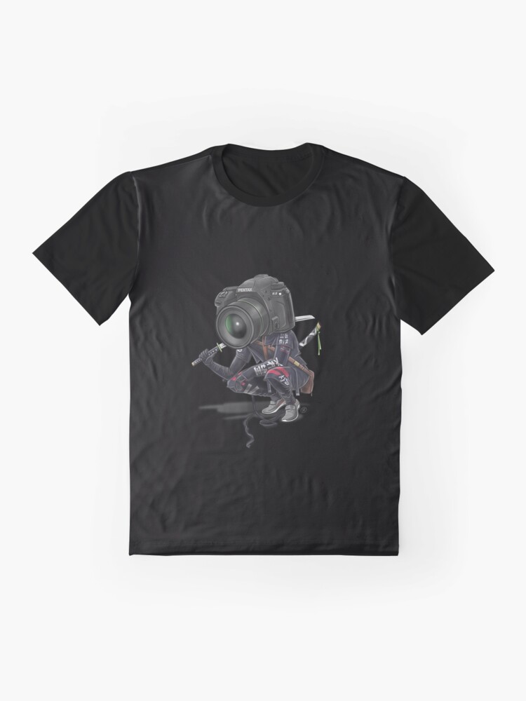 Vista alternativa de Camiseta gráfica Pentax K5 Samurai