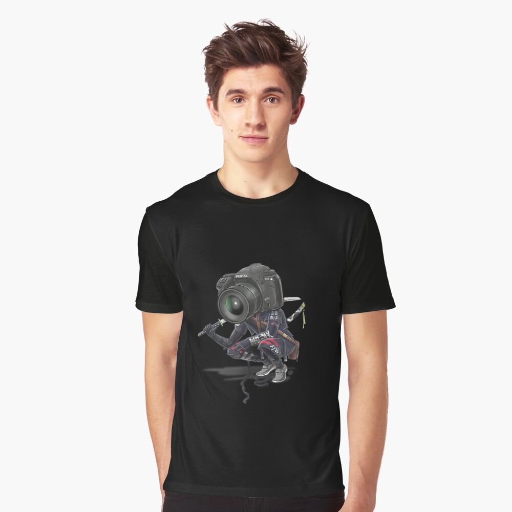 Pentax K5 Samurai Camiseta gráfica