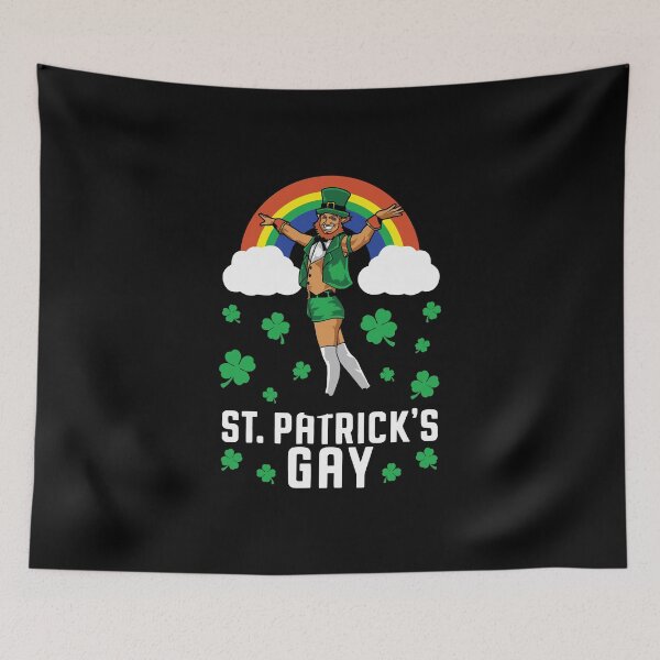 Item preview, Saint Patricks Gay Leprechaun In Sexy Stockings Shorts designed and sold by IceNiceIce.