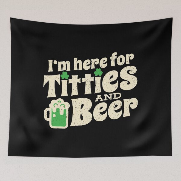 Item preview, Titties Beer Saint Patricks Day 2020 designed and sold by BallonFlyToSky.