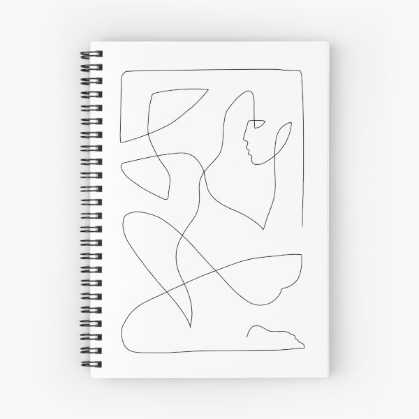 Item preview, Abstract Woman Figure - One Line Art designed and sold by TheRedFinch.