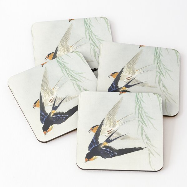 Item preview, Swallows oriental artwork designed and sold by Vintage Designs +.
