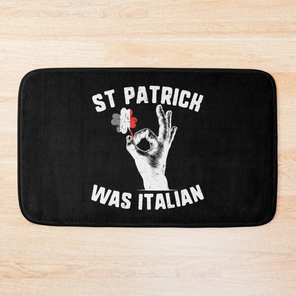 Item preview, Saint Patricks Was Italian Flag Italiano Hand Gesture Shamrock designed and sold by IceNiceIce.