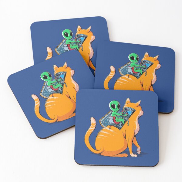 Item preview, Alien Cat designed and sold by Tobe Fonseca®.