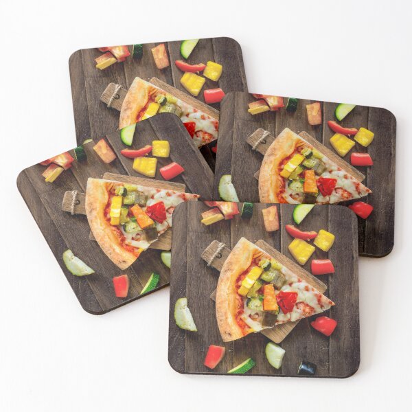Item preview, vegan pizza slice designed and sold by graphic3000.
