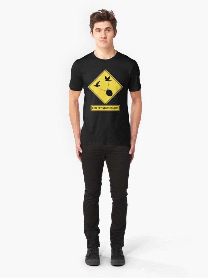 Alternate view of Low Flying Coconuts Slim Fit T-Shirt