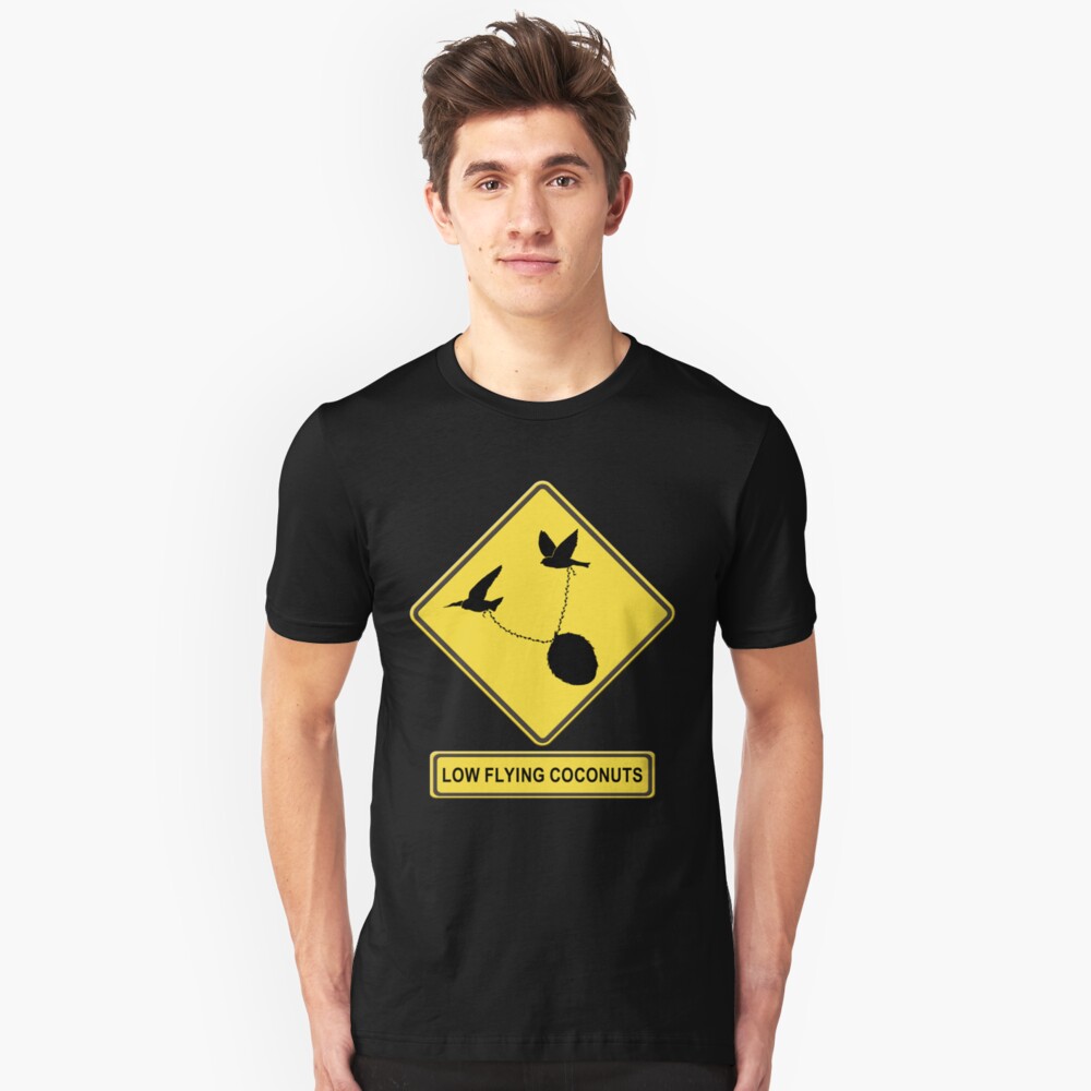 Low Flying Coconuts Slim Fit T-Shirt