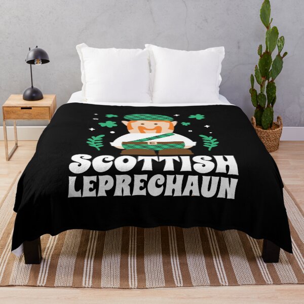 Item preview, Leprechaun escocés Día de San Patricio 2020 designed and sold by IceNiceIce.
