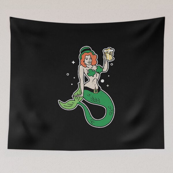 Item preview, Sexy Leprechaun Mermaid Saint Patricks Day 2020 designed and sold by IceNiceIce.