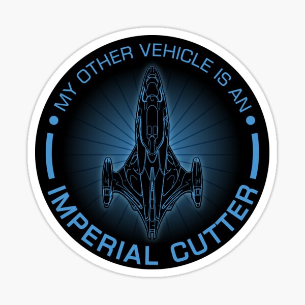 ELITE DANGEROUS: OTHER VEHICLE IMPERIAL CUTTER Sticker