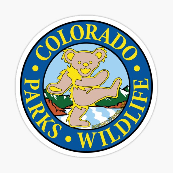 Colorado Parks & Wildlife Deadheads Unite! Sticker