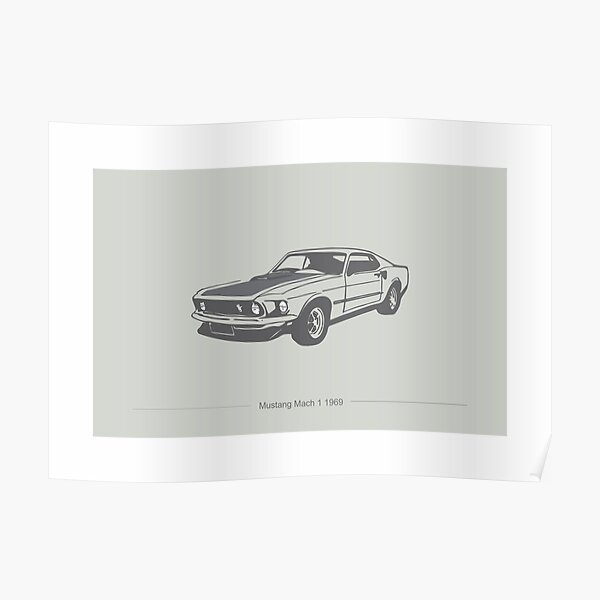 Mustang Mach 1 Poster