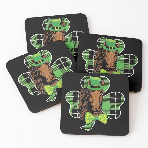 Item preview, Shamrock Horse Saint Patricks Day Funny designed and sold by IceNiceIce.
